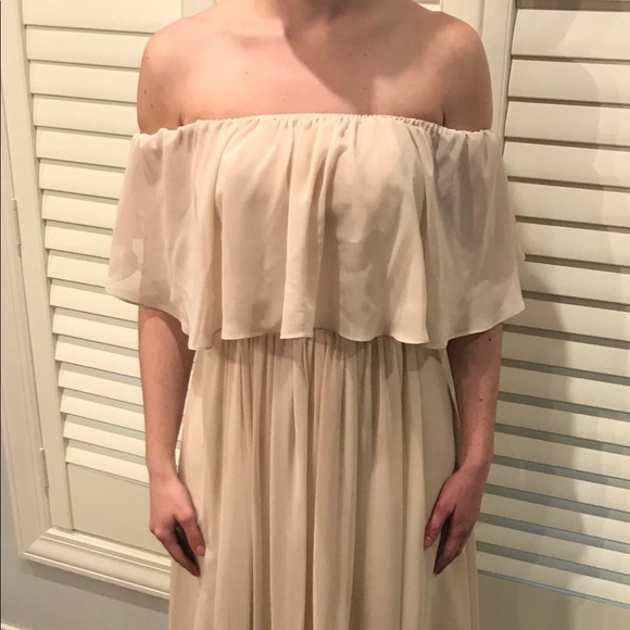 Champagne Revelry Bridesmaid Dress - Picture 3 of 5